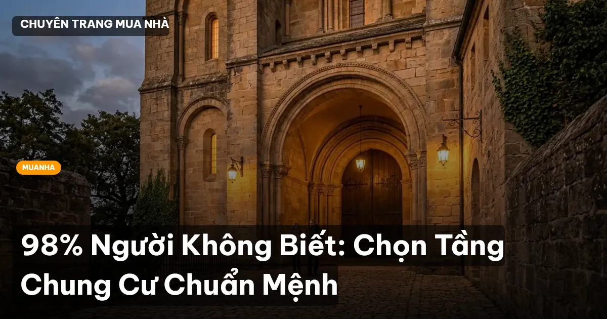 chọn tầng chung cư