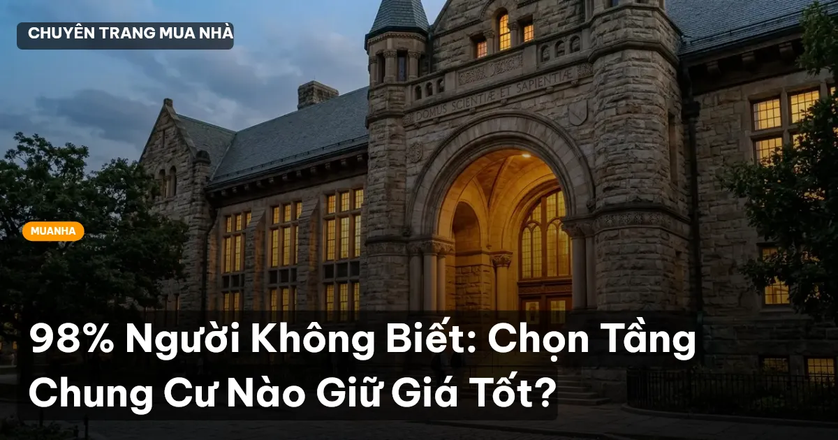 chọn tầng chung cư