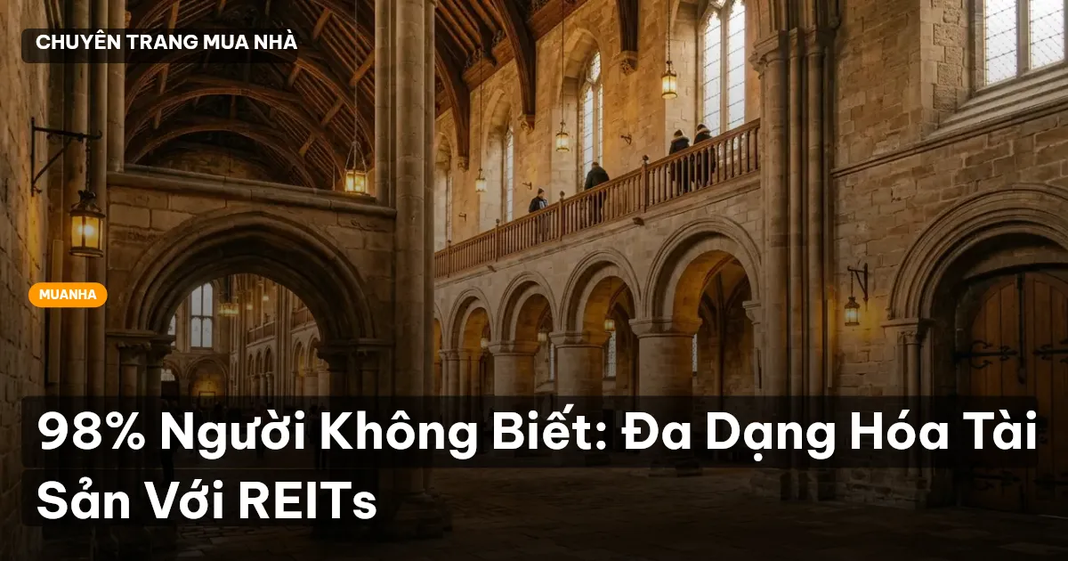 98% Người Không Biết: Đa Dạng Hóa Tài Sản Với REITs