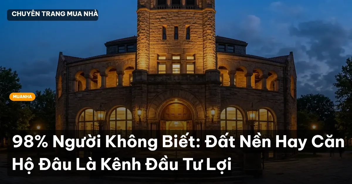 mua đất nền