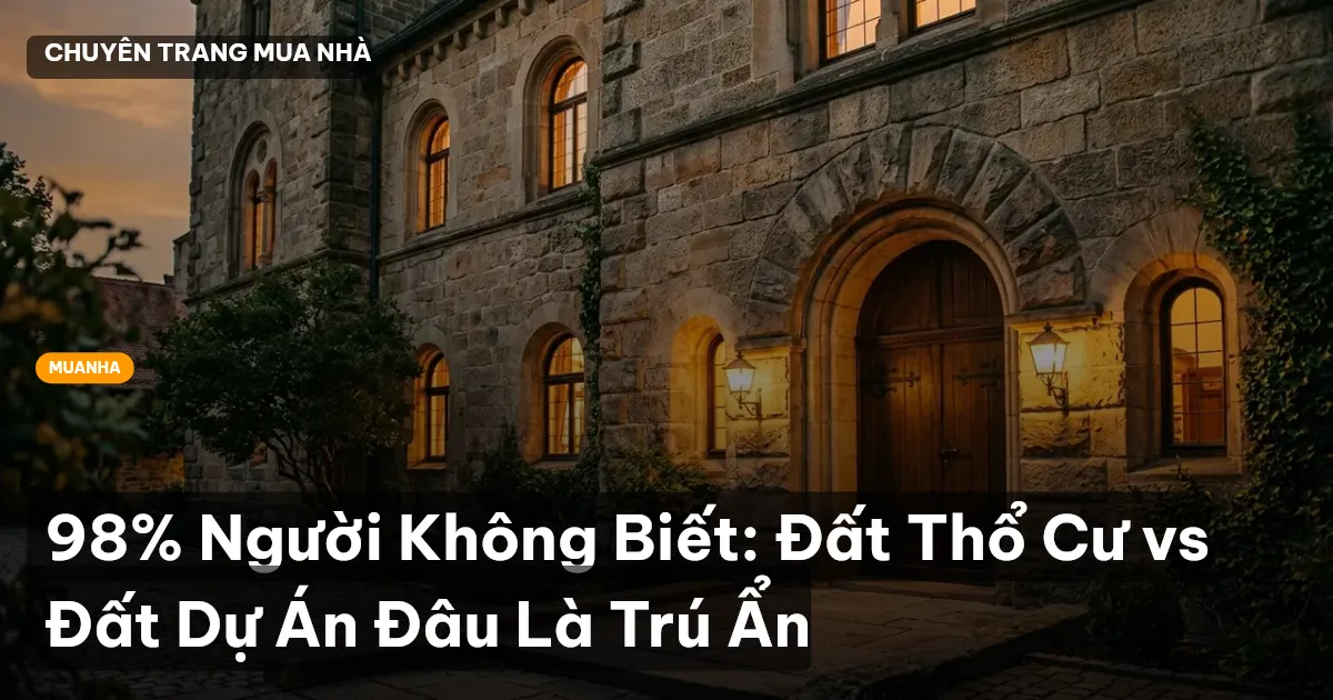 đất thổ cư