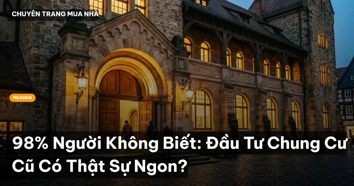 đầu tư chung cư cũ