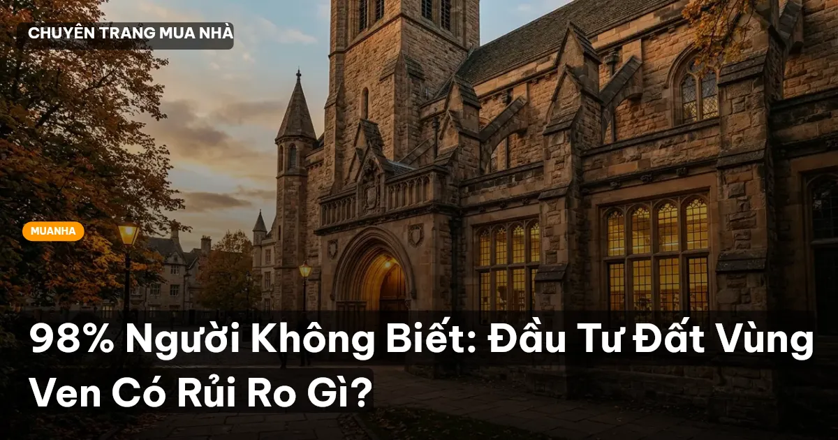 đầu tư đất vùng ven