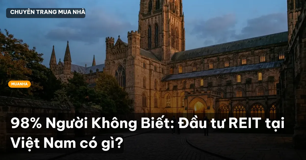 98% Người Không Biết: Đầu tư REIT tại Việt Nam có gì?