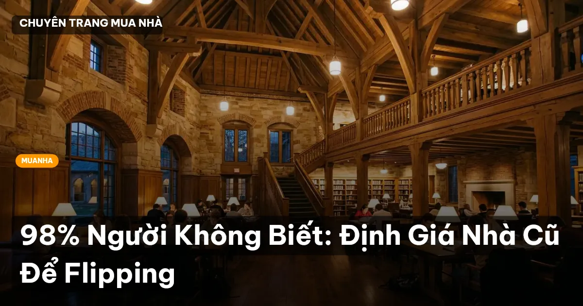 định giá nhà cũ