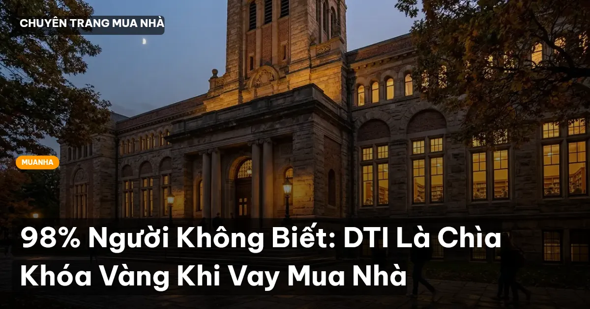 tỷ lệ nợ DTI