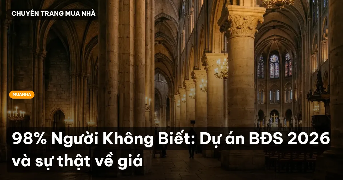 dự án BĐS 2026