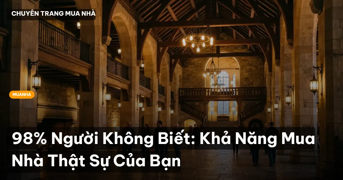 khả năng mua nhà