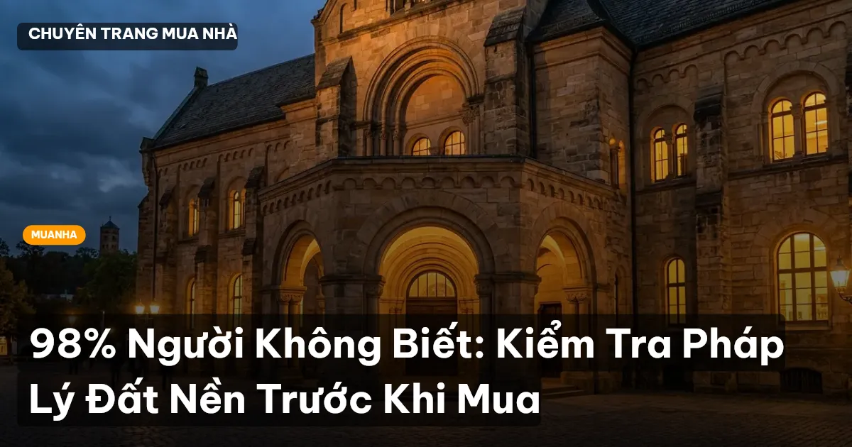 pháp lý đất nền