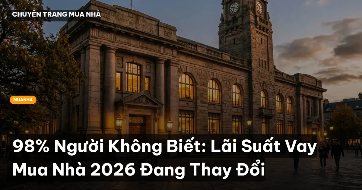 lãi suất vay mua nhà