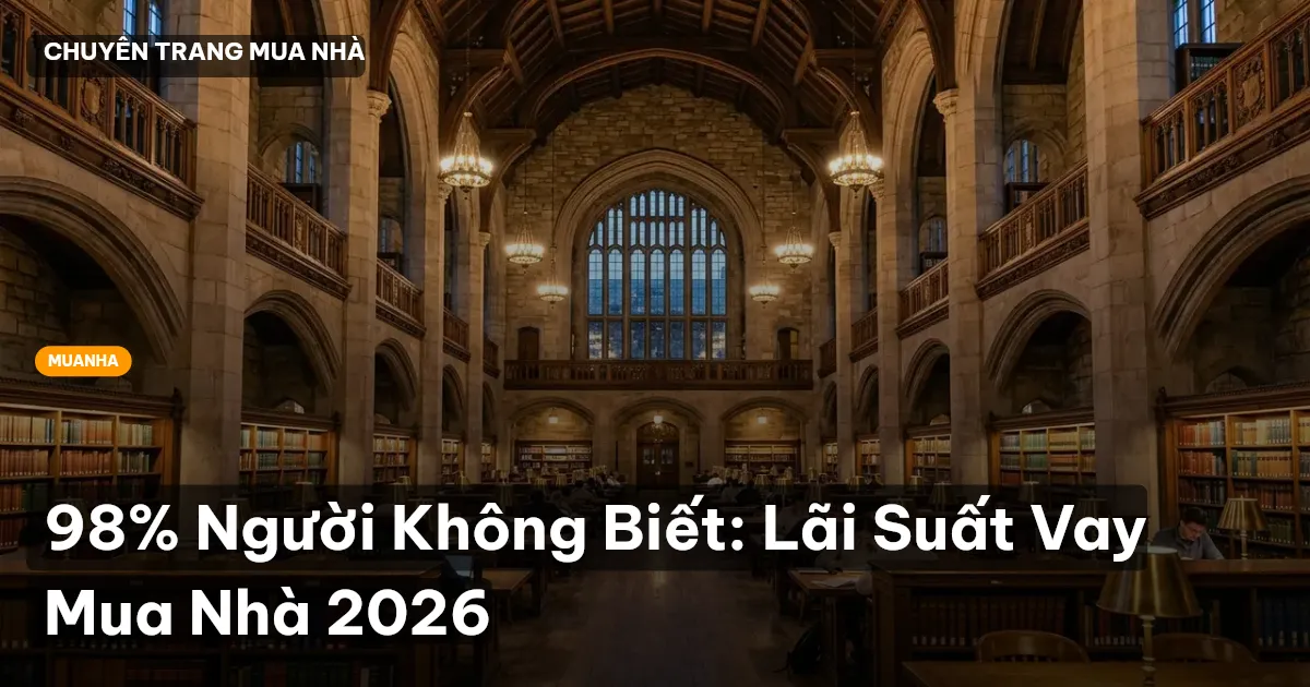 lãi suất vay mua nhà