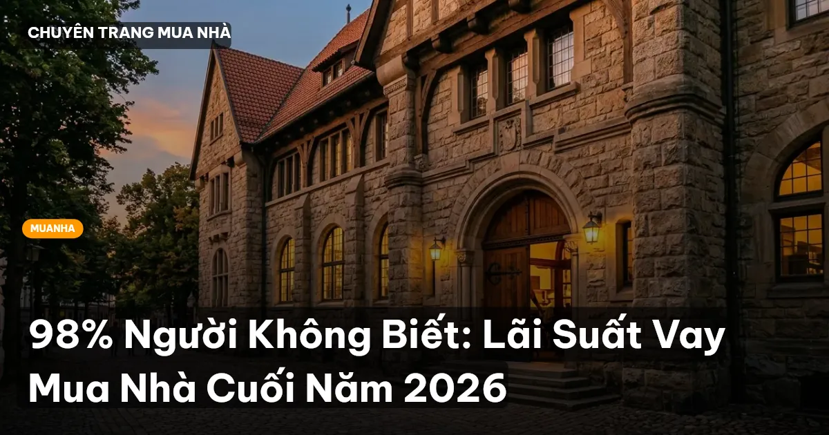 lãi suất vay mua nhà