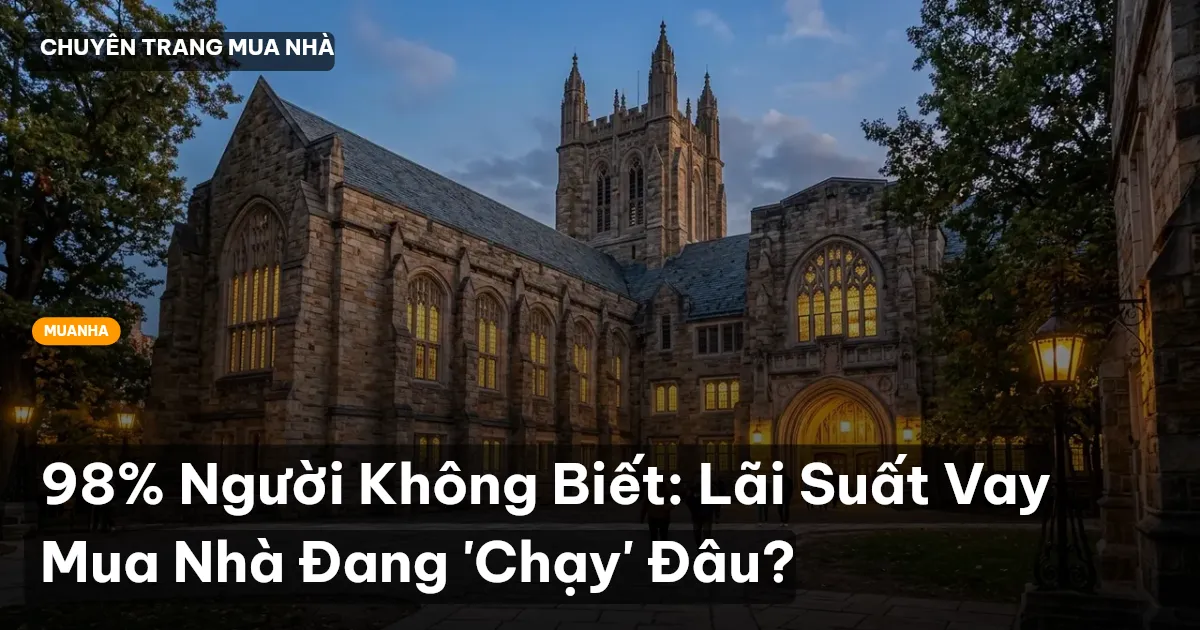 lãi suất vay mua nhà 2026