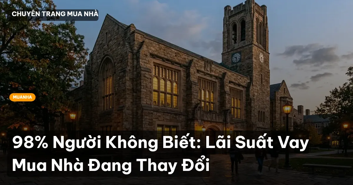 lãi suất vay mua nhà