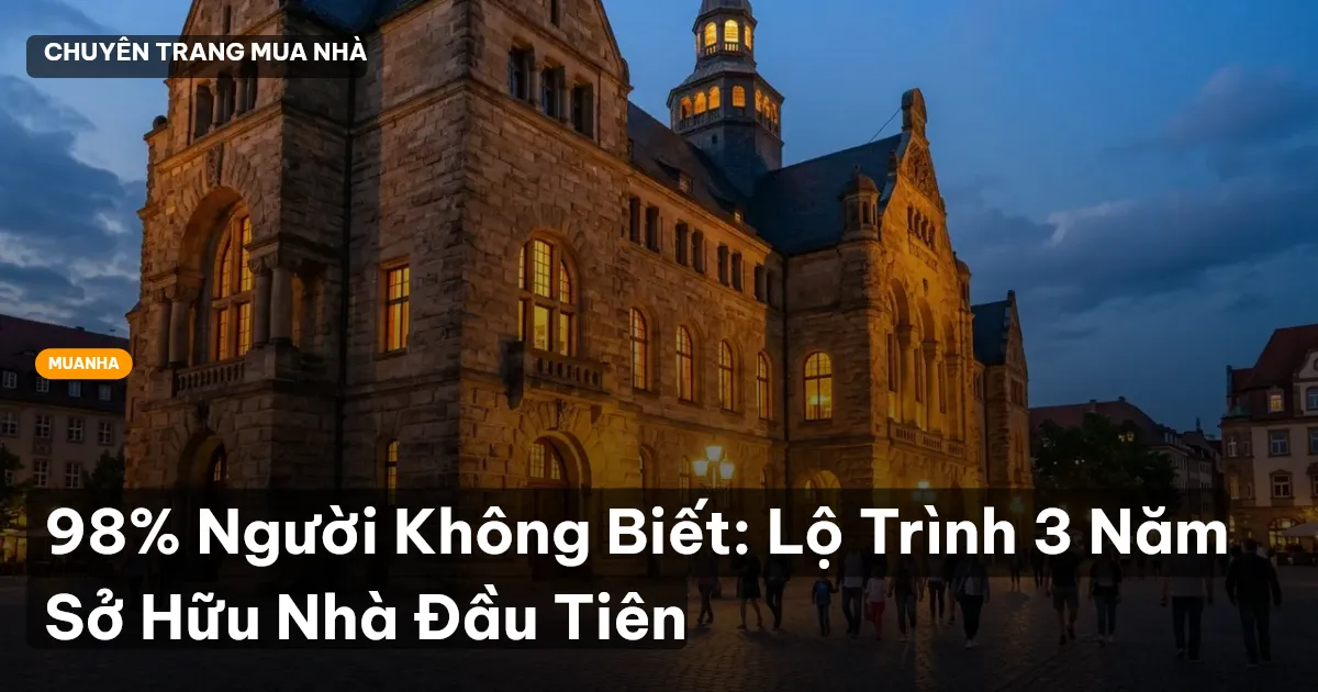 lộ trình mua nhà