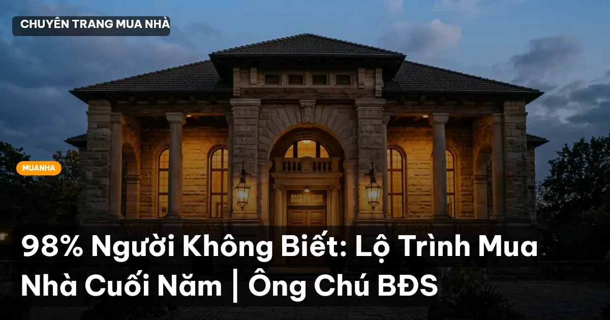 mua nhà cuối năm