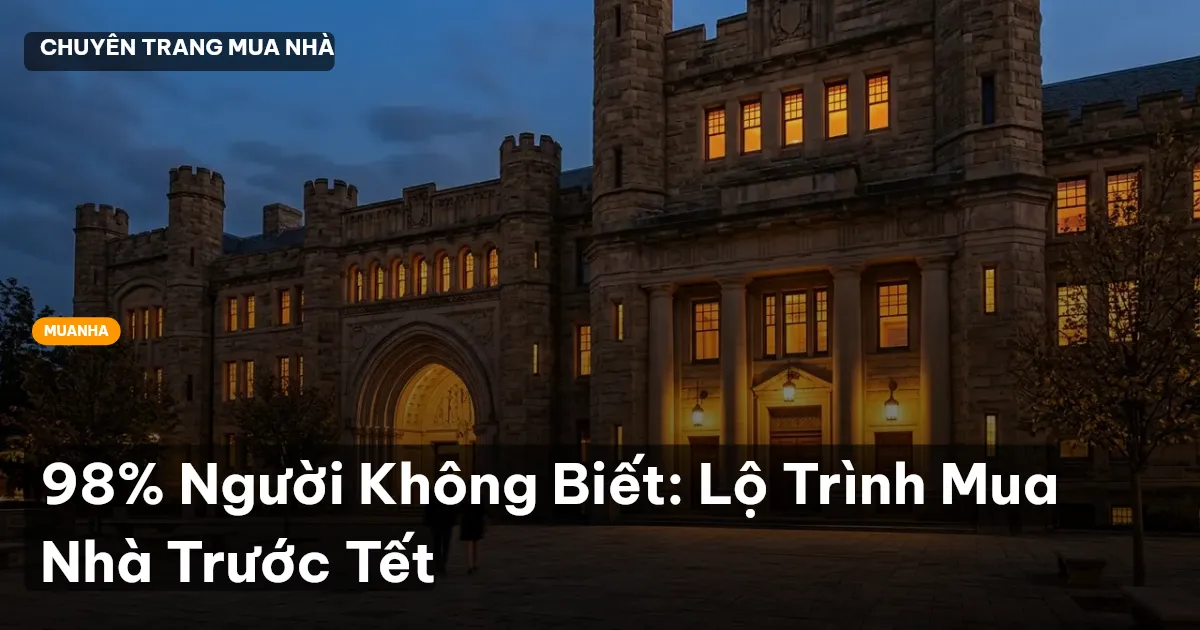 mua nhà trước Tết