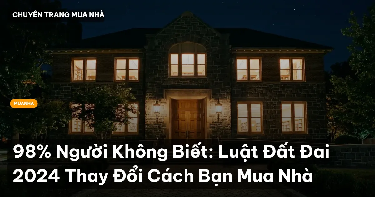 Luật Đất đai 2024