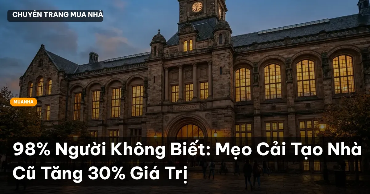 cải tạo nhà cũ