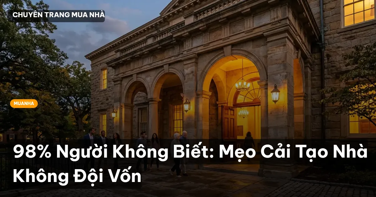 cải tạo nhà