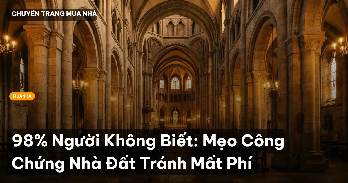 công chứng mua bán nhà