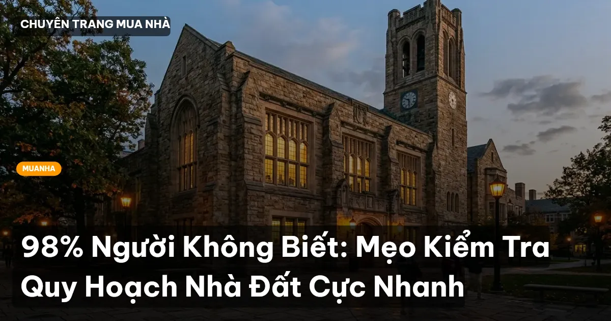 kiểm tra quy hoạch
