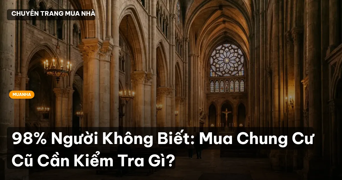 mua chung cư cũ