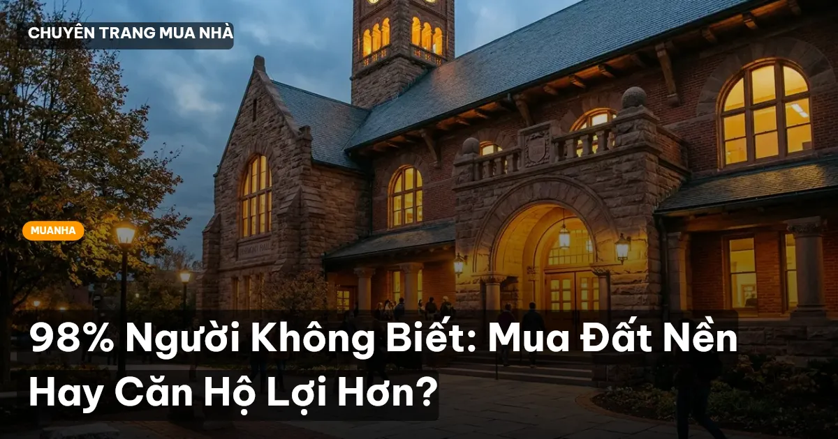 mua đất nền
