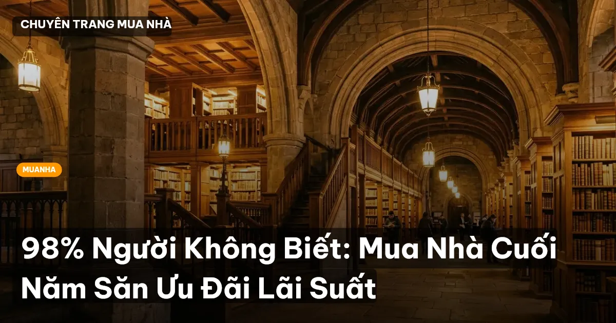 mua nhà cuối năm