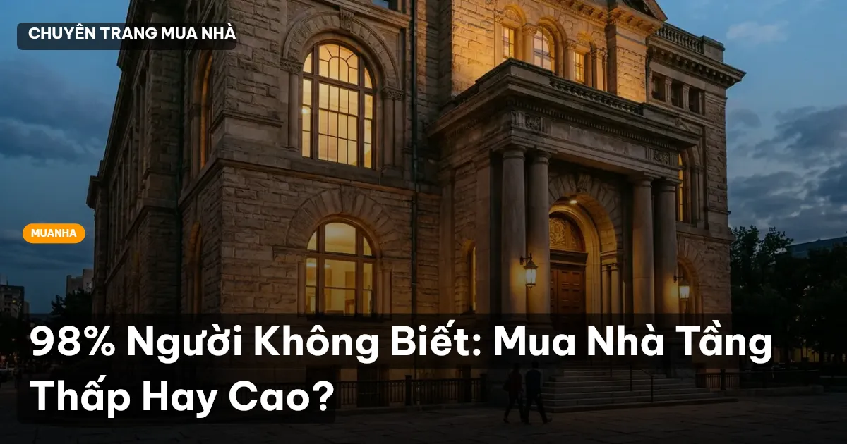 mua nhà tầng cao