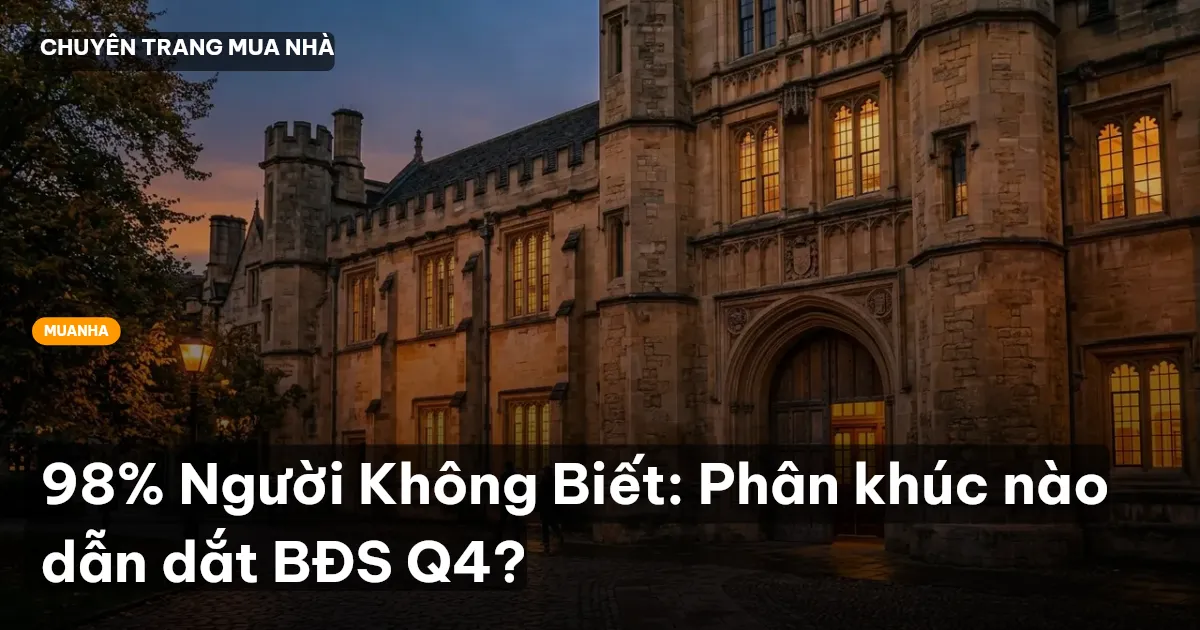 thị trường bất động sản quý 4