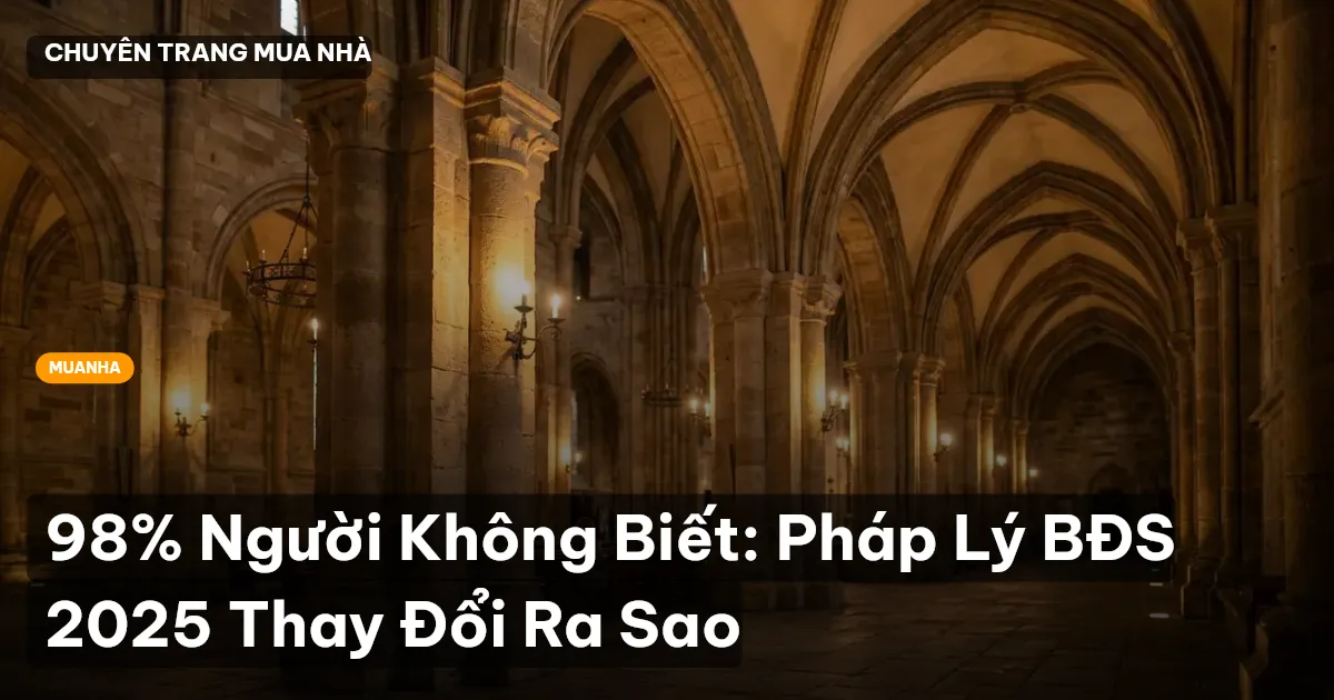 pháp lý bất động sản 2025