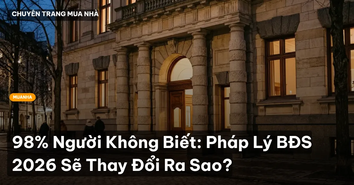 pháp lý bất động sản 2026