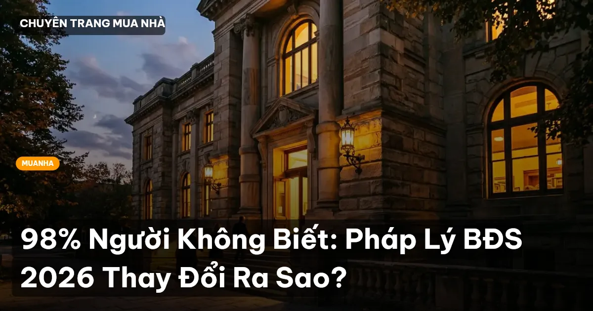 pháp lý bất động sản 2026