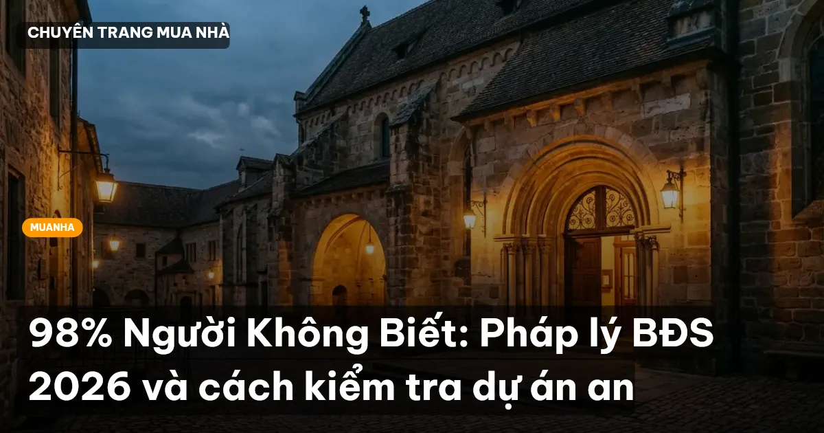 pháp lý bất động sản 2026