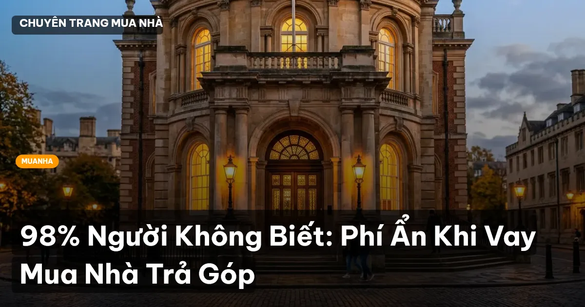 vay mua nhà