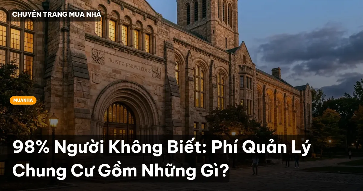 phí quản lý chung cư