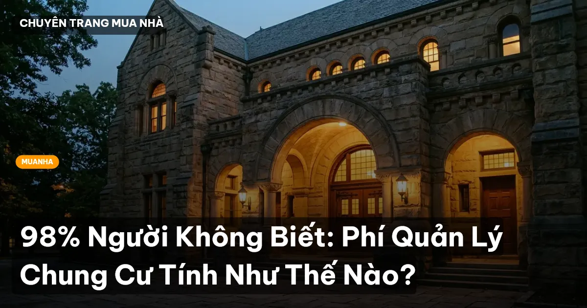 phí quản lý chung cư
