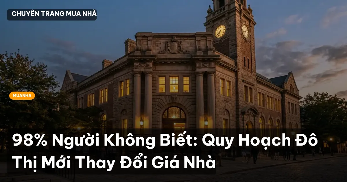 quy hoạch đô thị