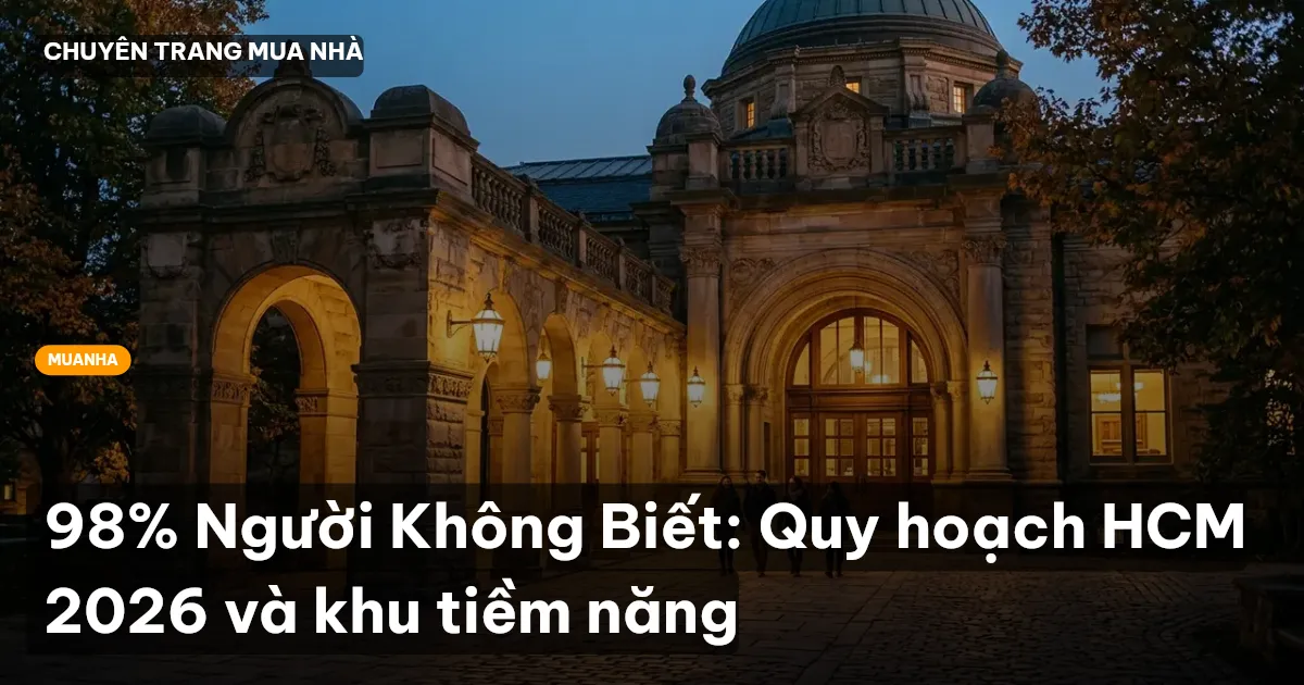 quy hoạch đô thị hcm 2026