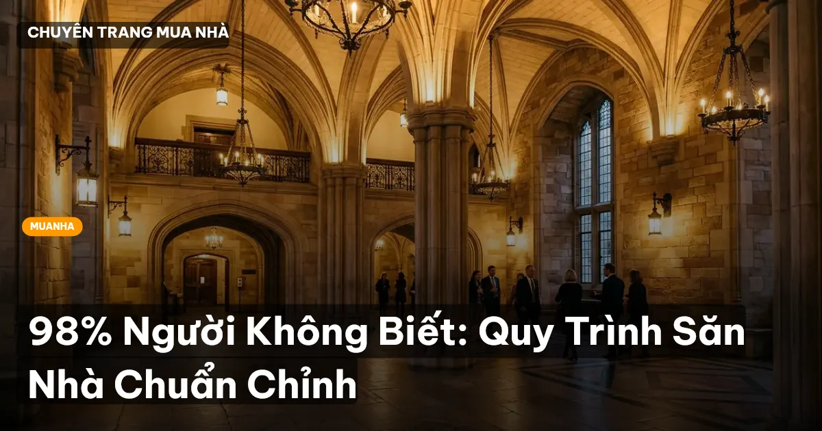 quy trình mua nhà