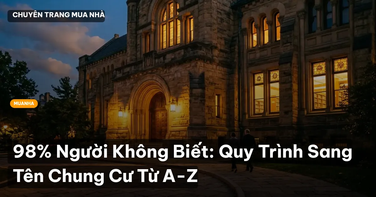 sang tên chung cư