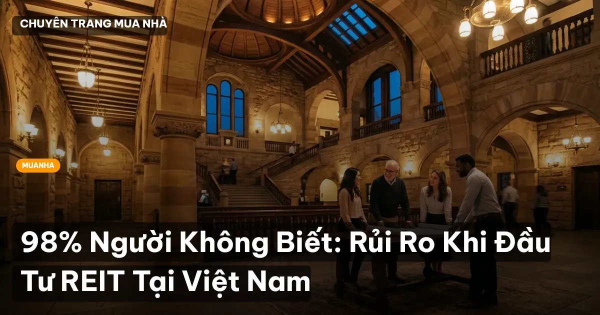 98% Người Không Biết: Rủi Ro Khi Đầu Tư REIT Tại Việt Nam
