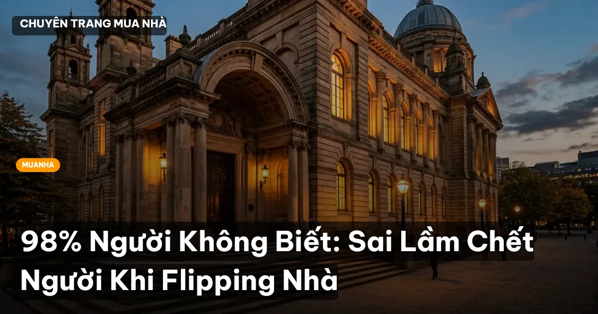 98% Người Không Biết: Sai Lầm Chết Người Khi Flipping Nhà