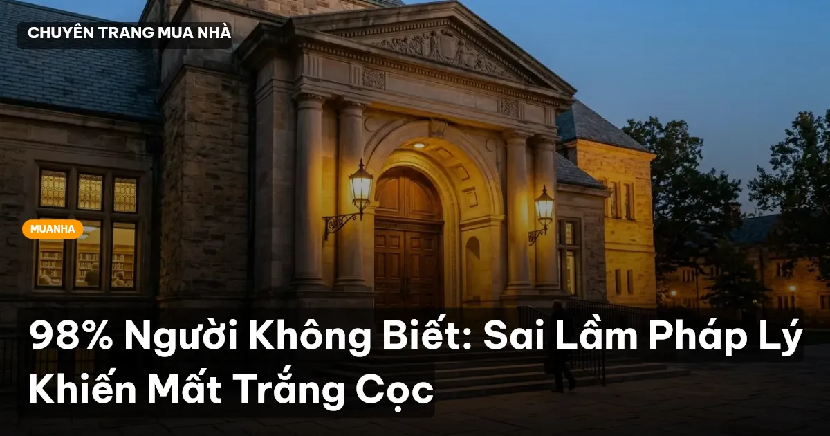 pháp lý mua nhà