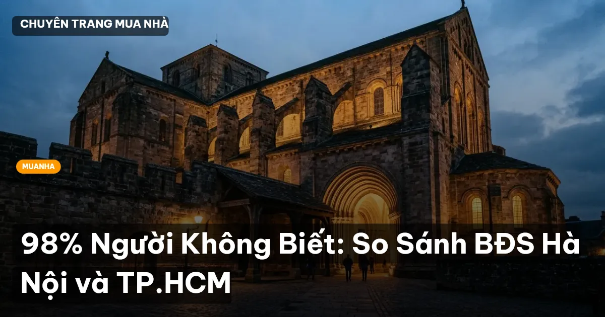 so sánh BĐS Hà Nội TP.HCM