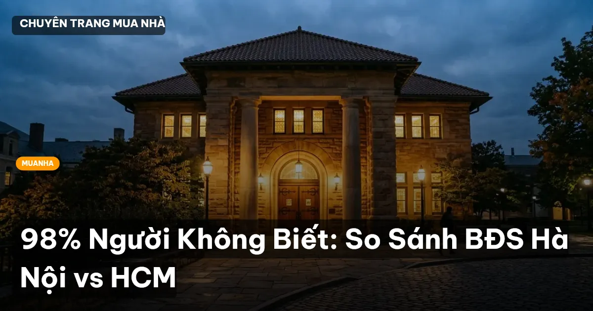 so sánh bđs hà nội và hcm