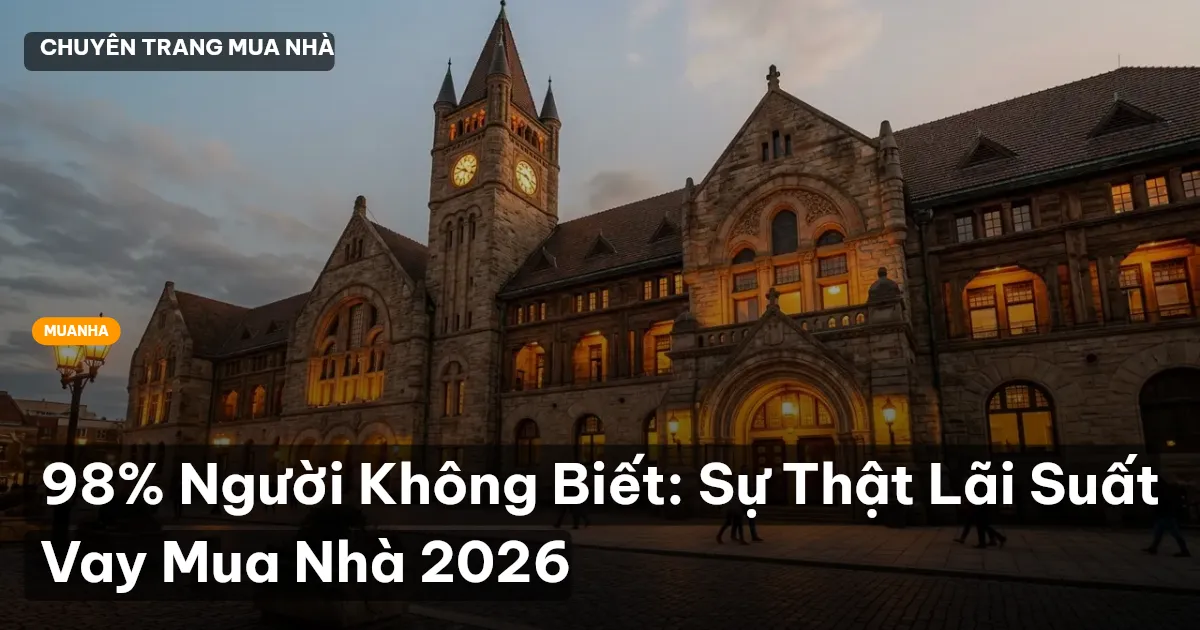 lãi suất vay mua nhà