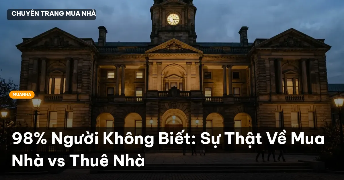 mua nhà hay thuê nhà