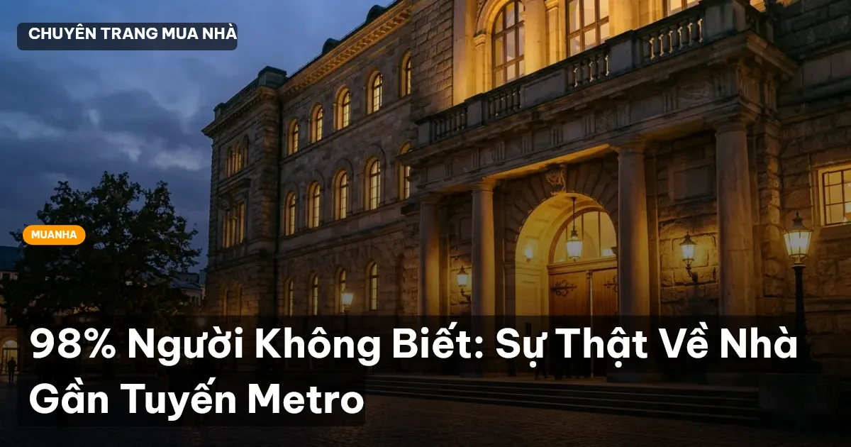 mua nhà gần metro